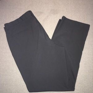 Black Haggar Dress Slacks Pants